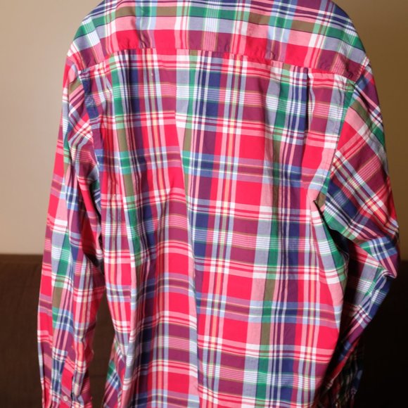Alex Cannon Plaid Button Down Shirt -  XL - Picture 3 of 3